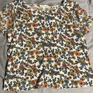Never worn floral blouse
